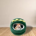 thumbnail image 2 of CSChome Hamster Nest Hamster Removable Pad Large Space Bear Shape Pet Hamster House Sleeping Accessories, 2 of 7