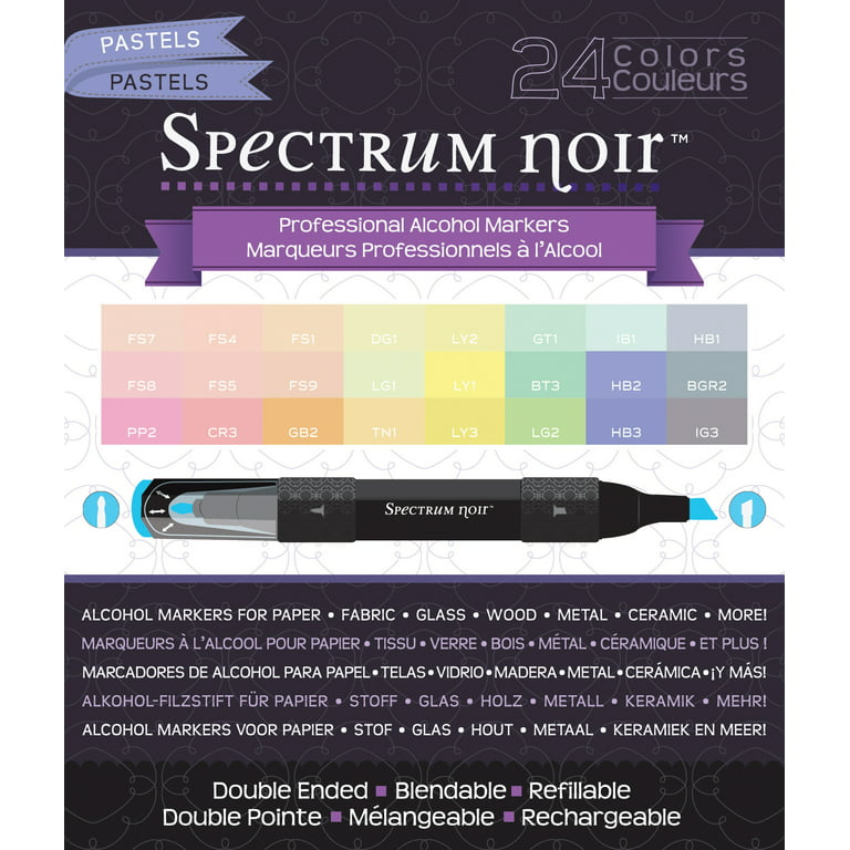 Spectrum Noir 24ct Magical Creatures Pro Fan Markers