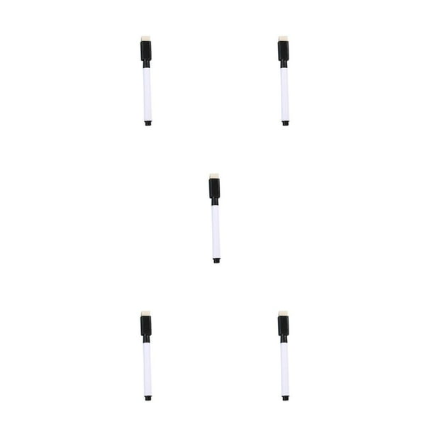 Moyic Rotulador infantil Borrable Repetido Plástico Niño Dibujo Plumas Estudiante Papelería Herramienta de escritura Hogar Oficina Negro Type2 NO2