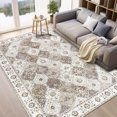thumbnail image 5 of Vintage Area Rug Machine Washable Low Pile Soft Floor Carpet Non Slip Non Shedding Accent Rug for Living Room Bedroom Entryway Dining Room Office, 5 of 8