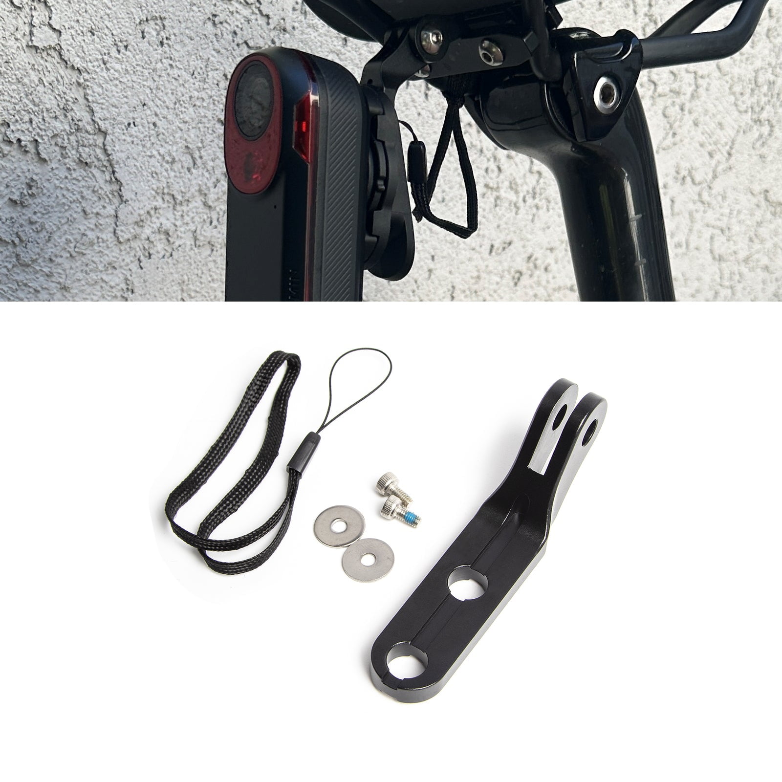 Xotic Tech Adapter Mount Only, Compatible with Garmin Varia RCT715 Tail Light - Type A - Walmart.com