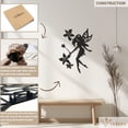 thumbnail image 5 of Violaura Fairy Metal Wall Art - Easy to Install Hanging Perfect for Home, Living Room Decor (48.0" x 38.4"), 5 of 8