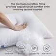 Bedsure Pillows Standard Size Set of 2 Premium Down Alternative Hotel