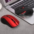 thumbnail image 3 of HXSJ ergonómico óptico oficina 2.4G ratón inalámbrico para juegos ajustable, 3 of 8