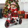 thumbnail image 5 of Gymax Kids Tricycle w/Foot Pedals Forward/Backward Steering Handlebars Aged 3+ Red, 5 of 10