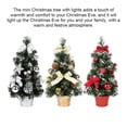 thumbnail image 2 of Bewildely Centro de de Navidad, luz de árbol alimentada por batería, hogar, dormitorio, manualidades decorativas, fiesta, noche, luz nocturna, Kits de decoración para fiestas Rojo, 2 of 6