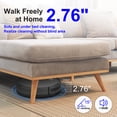 thumbnail image 6 of INSE Robot Vacuum 2000Pa Strong Suction Self-charging Robotic Vacuum Cleaner Ideal for Pet Hair Hardwood Floors, 6 of 9