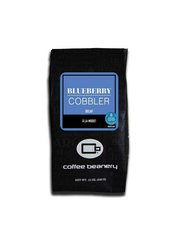 Blueberry Cobbler Flavored Coffee Regular or Decaf: Decaf, Size: 12oz, Grind: Automatic Drip