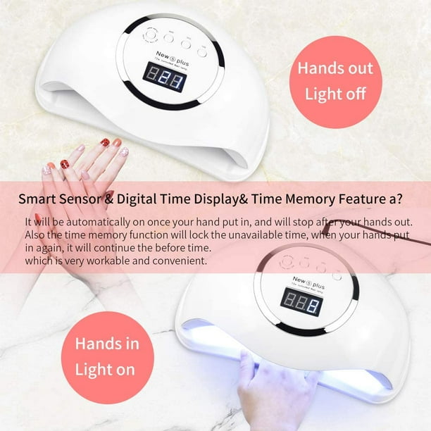Jewhiteny uv 2024 led nail lamp