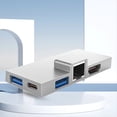 thumbnail image 3 of Estación de Acoplamiento 7 en 1 Hub Tipo C Pro 8 9 X con Lector de Tarjetas de Memoria USB 3.0 RJ45 4K, 3 of 10