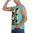 thumbnail image 3 of Anime Boku No Hero Men's Tank Top Lightweight Summer Sleeveless Tee Shirt Muscle Tank Tops Workout T-Shirts Casual Athletic Undershirts, 3 of 7