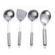 thumbnail image 1 of 4 piezas de cocina casera que cocina utensilios de cocina de acero inoxidable, 1 of 5