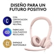 thumbnail image 4 of Audífonos PC Logitech H390 Rosa, 4 of 4