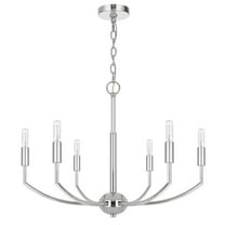 Cal Lighting Maxton 60W X 6 Metal Chandelier