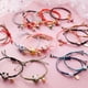 thumbnail image 4 of Pulsera trenzada de gato tejida a mano para amigos y niños (roja), 4 of 6