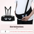 thumbnail image 4 of Unique Bargains Maternity Belt Abdomen Back Support Pregnancy Band Shoulder Strap, 4 of 6