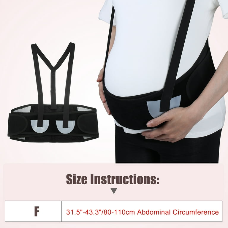 1pc Breathable Elastic Comfortable Breathable Back Support Shoulder Strap  Pregnant Belly Support Belt