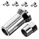 thumbnail image 5 of BESTYASH 10 Tapas Para Válvulas De Neumáticos En Aleación De Aluminio Color Plata Para Automóviles, 5 of 8