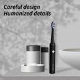 thumbnail image 4 of Byujiro Electric Toothbrush with 3 Brush Heads, Low Noise, Portable, Smart Timer Toothbrush IPX7 Water Toothbrush Vibration, 4 of 7