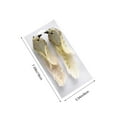 thumbnail image 3 of 2-Pack Decorative Christmas Birds, Colorful Feathered Bird Ornaments with Clip for Xmas Tree Branch Decoration(Yellow), 3 of 6