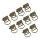 thumbnail image 5 of 10 abrazaderas de cinta de cordón de metal con extremos de abrazaderas DIY, clip de collar, extremo de cinta de cincha Bronce, 5 of 6
