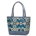 thumbnail image 2 of Bolsa Yute De Mujer FANA Ethan Color Azul Reforzada Oportunidad, M3962!!, 2 of 3