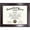 Mahogany-1, variant on GraduationMall Certificate Diploma Frame UV Protection Acrylic Mahogany with Gold Beads 8.5x11
