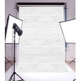 thumbnail image 2 of ABPHOTO Polyester 5x7ft White Wood Backdrops for Photography Rustic Wooden Board Photo Background Crafts Party Wall Picture Taking Photo Studio Props, 2 of 4