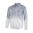 thumbnail image 2 of Huk Current Long Sleeve Shirt-Sub Zero, 2 of 2