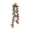 thumbnail image 3 of Corona navideña artificial de ratán, 1,8 m, guirnalda decorativa para colgar en la pared, adorno para puerta de entrada, dormitorios al aire libre,, 3 of 8