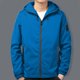 thumbnail image 1 of Puntoco Chaqueta Informal Con Capucha Y Manga Larga De Terciopelo Con Bolsillo Y Cremallera De Diseño De Color Sólido Para Hombre, 1 of 6