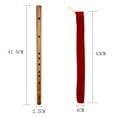 thumbnail image 2 of DECORNIJIA 1Pcs Piccolo Flute Traditional Woodwind Musical Instrument for Beginner Musicians Compact Design, 2 of 8