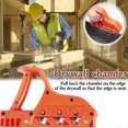 thumbnail image 4 of ABS Plasterboard Chamfering Planer Wood Edges Trimming Tool Tilt Angle Ceiling Decorative Planer with Stainless Steel Blade, 4 of 5