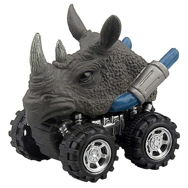 Coche de juguete HUOGUO modelo de dinosaurio para niños, regalo con tapa retráctil