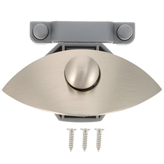 MasteelfCA 1 Set Half Moon Handle Caravan RV Cupboard Drawer Zinc Alloy Push Lock for RV