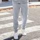 thumbnail image 5 of Pantalones deportivos casuales de hip hop para hombre, de color liso, con puños y cordones, con bolsillo - Poliéster, ligeros y transpirables - M-XXXL, 5 of 7