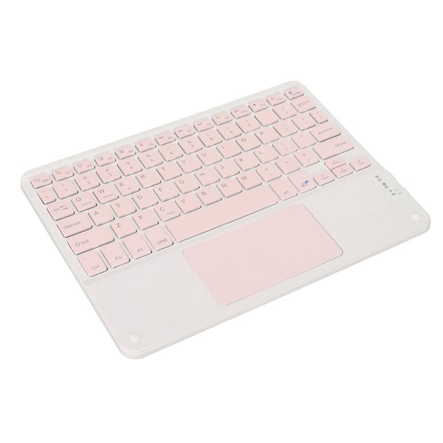Teclado del Panel Táctil, Teclado Inalámbrico con teclado tálil de Bajo ruido cuadrado teclado 10 pulgadas para oficina para computadoras portátiles