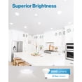 thumbnail image 2 of Sunco 12 Pack BR30 LED Bulbs, High Output 1200 Lumens, Indoor Flood Lights, 11W Equivalent 65W, 3000K Warm, E26 Base Interior Dimmable Recessed Can Light Bulbs, 2 of 7
