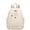 Beige, variant on Casual Durable Mini Backpack For Women 12.9 Inch Classic Simple Small Waterproof Lightweight Travel Bag