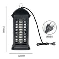 thumbnail image 3 of Bug Zapper - Potente matamoscas eléctrico para interiores - Malla metálica, Trampa para moscas para insectos, Mata mosquitos para interiores para el hogar, patio, patio, patio brillar Electrónica, 3 of 5