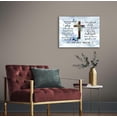 thumbnail image 2 of I Can Only Imagine the Cross Butterfly of Godd, Canvas Christian Faith Wall Art,Farmhouse,Church, Home Wall Decor,Tabletop/Hanging(29x38cm) Framed, 2 of 4