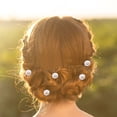 thumbnail image 1 of OULII Barrettes Fleur pour Filles 16 Pcs Épingle à Cheveux Marguerite Jaune Résine Accessoires en Forme de U, 1 of 8