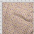 thumbnail image 3 of oneOone Viscose Chiffon Light Brown Fabric Candy Stick Kids Sewing Fabric By The Yard Printed Diy Clothing Sewing Supplies 42 Inch Wide, 3 of 4