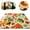 B, variant on Picnic Blanket with Handle - 78 Inches Triple Soft Durable Fabric, Foldable Outdoor Mat for Beach, Park, Camping & Travel