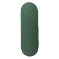 thumbnail image 1 of Colonial Mills Rug RV62R028X060 Reversible Flat-Braid Oval Braided Runner  Hunter Green - 2 ft. 4 in. x 5 ft., 1 of 1