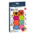thumbnail image 1 of 8 piezas Pop It Bubble Fidget Toy Building Block Empalme Fingertip Gyro Sensory Toys Stress Relief Kids, 1 of 2