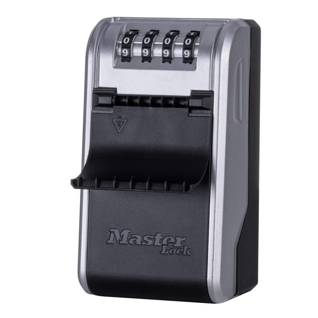 Caja de seguridad metálica Safe Master Lock de 3 pulgadas para montaje en pared con 4 dígitos