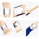 thumbnail image 4 of Estudiante Dibujo Pintura Pincel de lana para el cabello Pincel de madera para pintar paredes Cabeza plana 22x19mm + 134mm, 4 of 9
