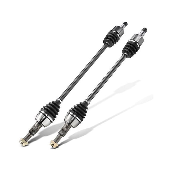 Rear CV Axle Shaft Set 2 - Compatible with 2010 - 2017 Chevy Equinox 2011 2012 2013 2014 2015 2016