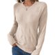 thumbnail image 1 of Suéteres de Punto para Mujer, Estilo Pullover, Larga, Moda Otoño Albaricoque XL, 1 of 9